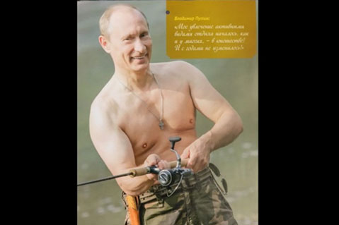 Vladimir Putin 2016 Calendar Is A Mega Hit