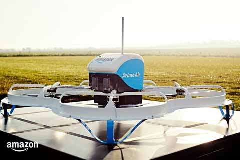 Amazon Makes First Drone Delivery