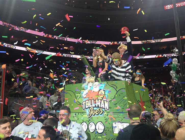 Wing Bowl 25 Toll Man