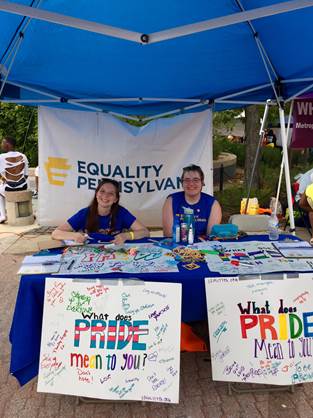 Philly Gay Pride Parade Event - Vendors, Swag & History