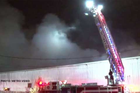 Fire Tears Through Cooler Graphics’ Production Facility