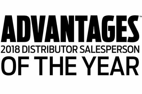 Who’s the Advantages Distributor Salesperson of the Year?