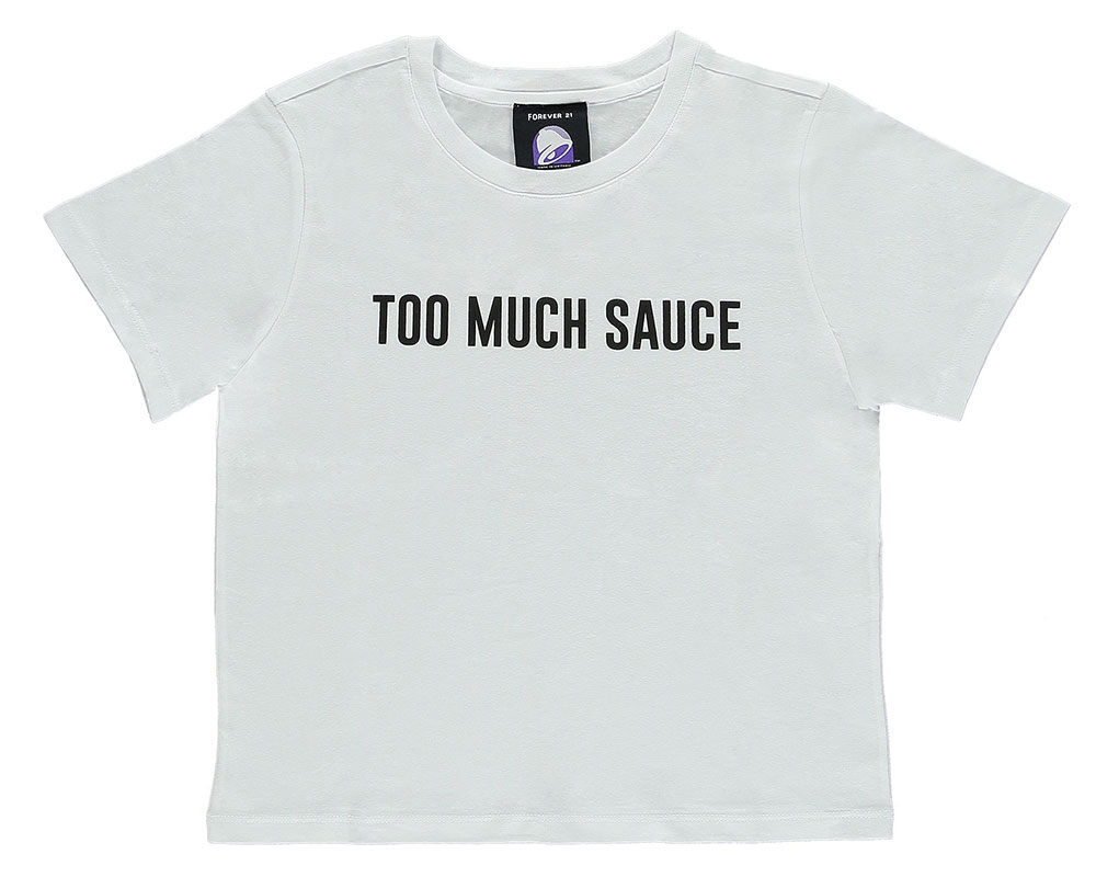 Taco Bell sauce tee edit