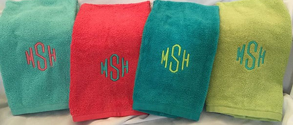 Embroidery Tricks for Towels and Other Plush Fabrics