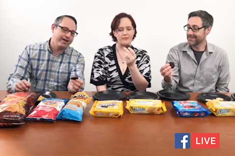 Taste-Testing Wacky Foods, Part VI: ASI Facebook Live