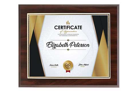 Meaningful Plaques & Awards