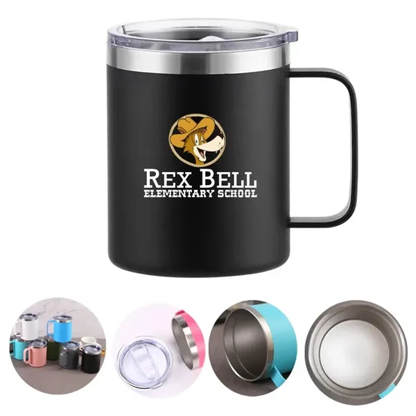 12-oz. Stainless-Steel Coffee Mug 