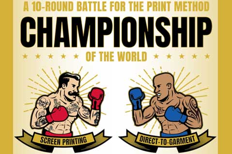 Screen Printing Vs. DTG: A 10-Round Battle