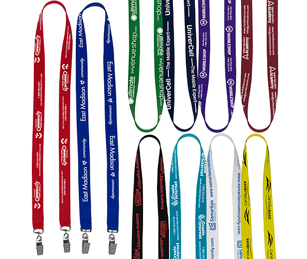 lanyards, assorted colors