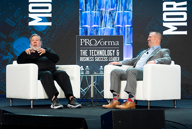 Steve Wozniak and Brian Carothers