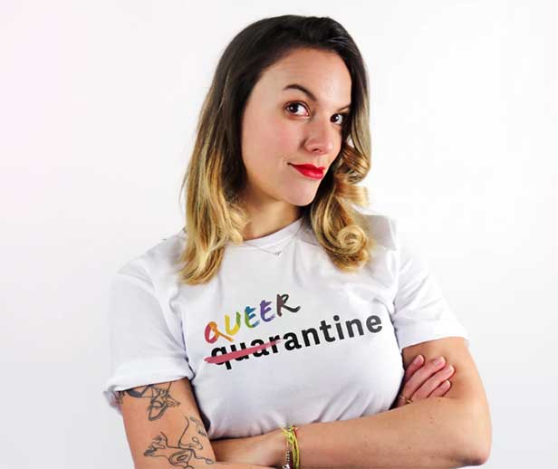 Queerantine T-shirt