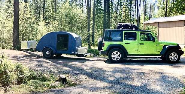 jeep and trailer