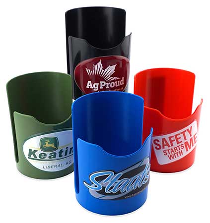 Magnetic cup caddy