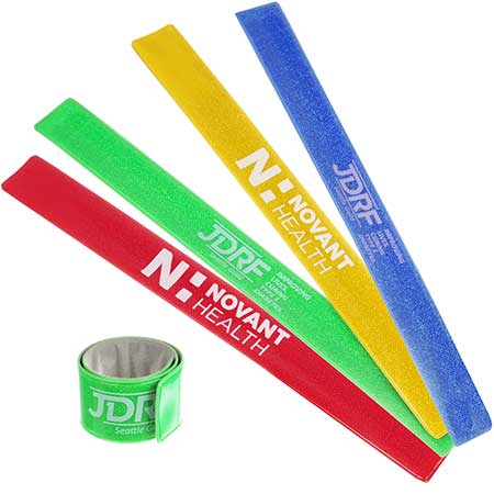 Vinyl slap wristband