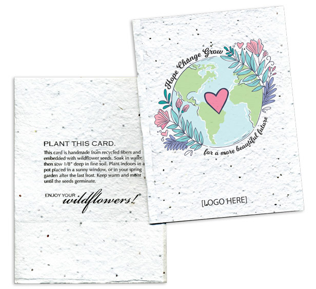 Seed paper cards