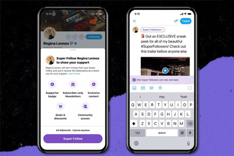 Twitter Plans Subscription-Based ‘Super Follows’