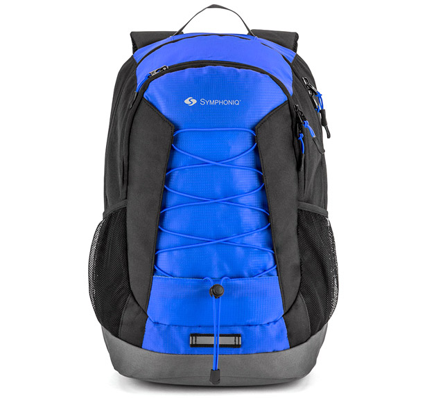 Sweda blue and black backpack