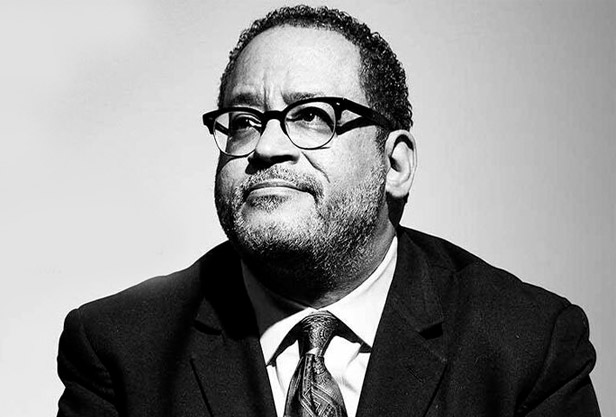 Michael Eric Dyson, b&w photo