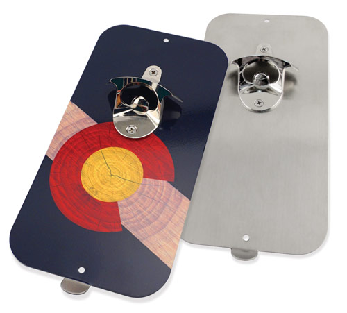 Magnetic bottle opener