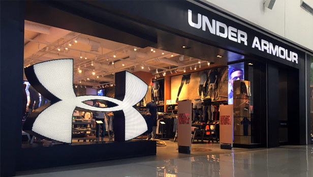 Under Armour storefront