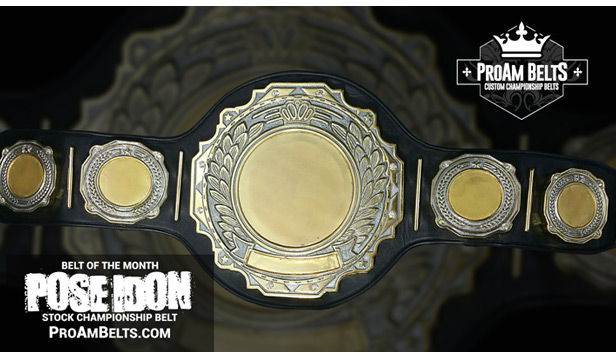 Custom champion belt