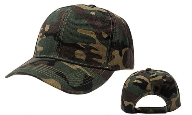 camouflage cap