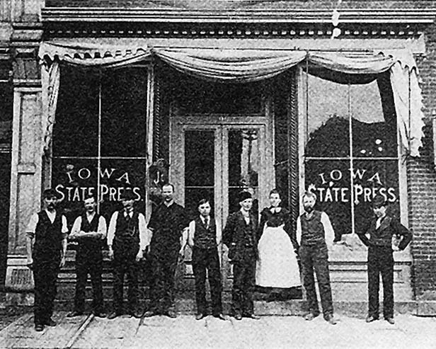 Bankers Advertising at its original location in 1896, the year of its founding.