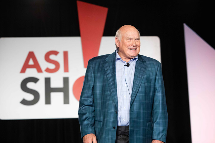 Terry Bradshaw Delights & Motivates in ASI Chicago Keynote