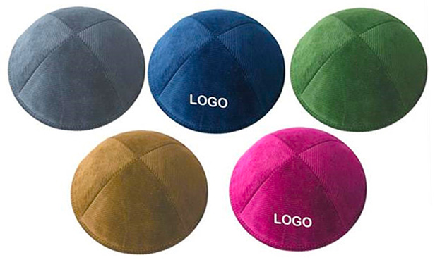 Jewish caps in multi-colors