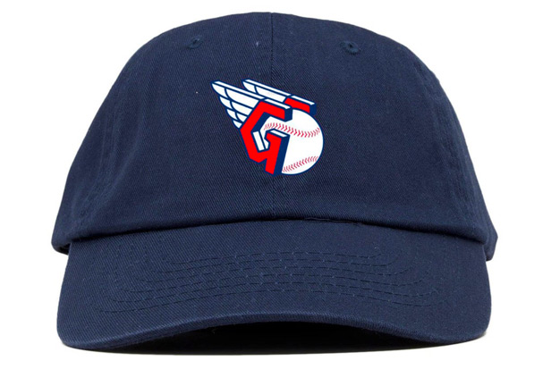 Navy blue Cleveland Guardians hat