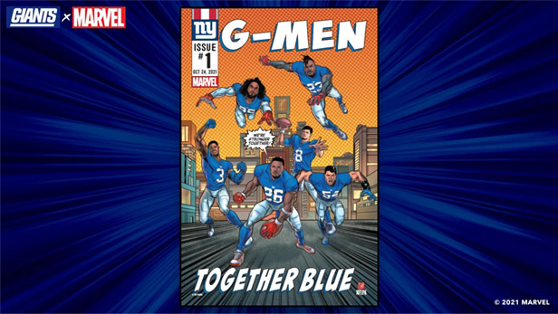 Giants marvel comic book