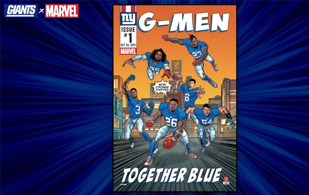 Giants Marvel Sweepstakes  Enter to win an autographed Giants poster and  tickets to Marvel Super Hero™ Day