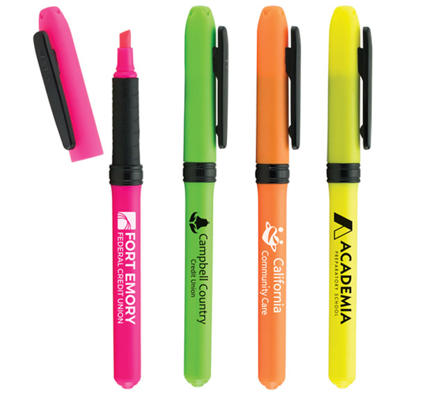 multi color highlighter pens