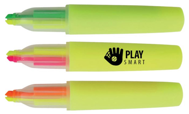 yellow fluorescent highlighters