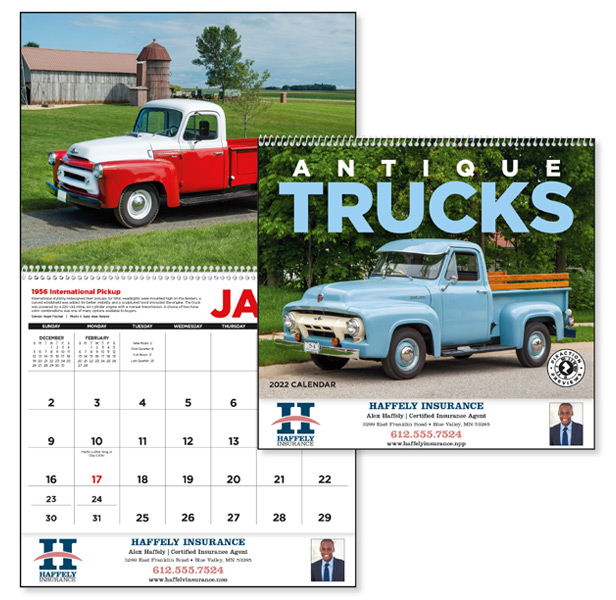 antique-truck calendar