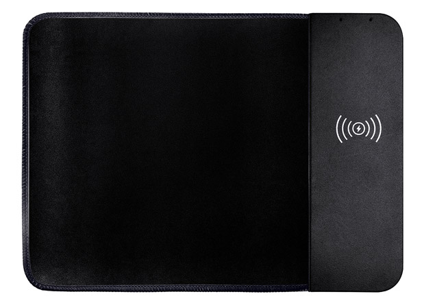 black charging mouse pad