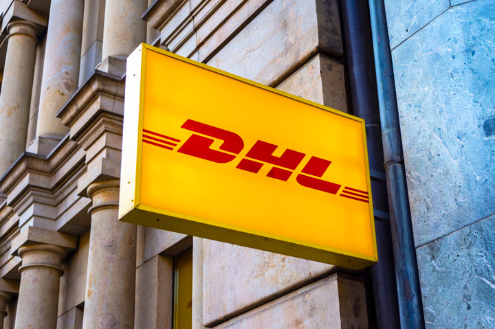 DHL sign