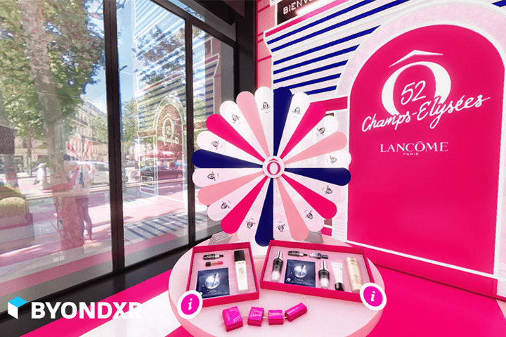 Lancome pop-up store