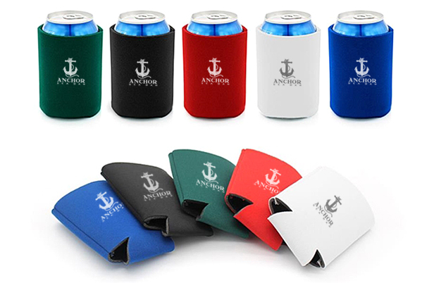 assorted colors can coolers