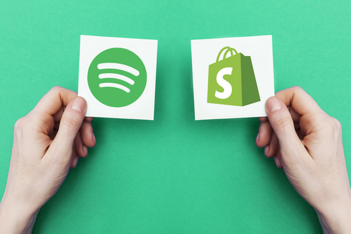 Spotify Partners With Shopify for ‘Virtual Merch Tables’