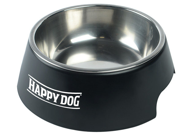 black dog bowl