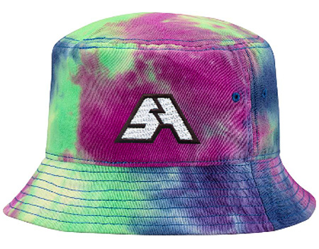 tie-dye bucket hat