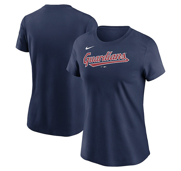 navy blue women's Guardians shirt