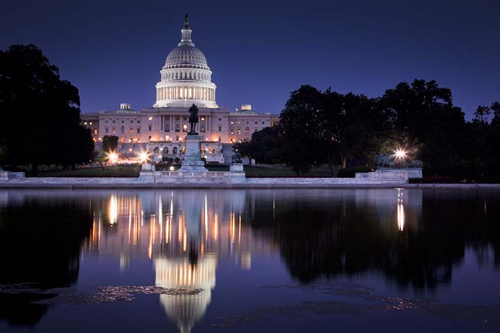 The US Capitol building