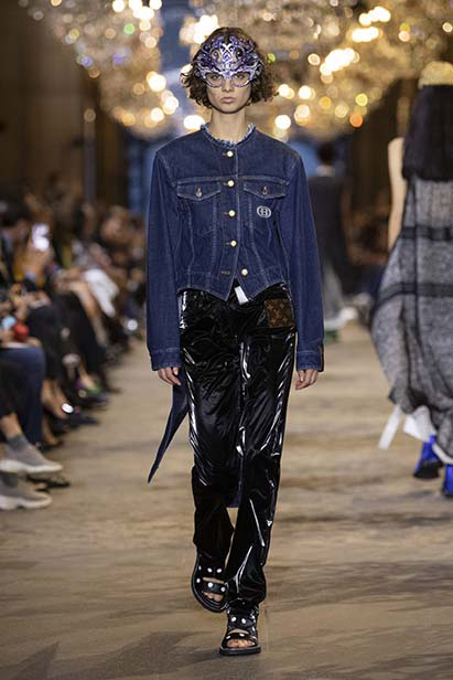 denim runway jacket