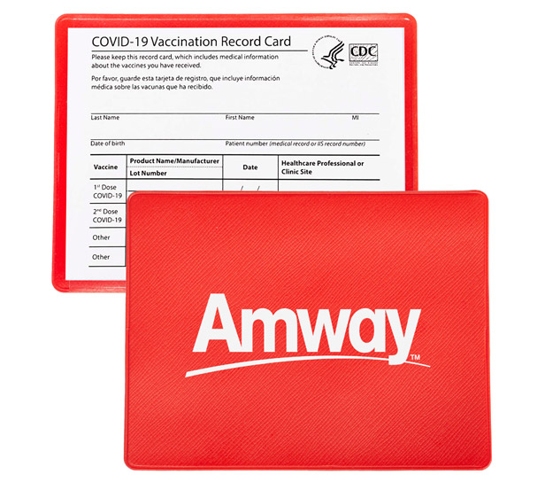 vaccination card holder