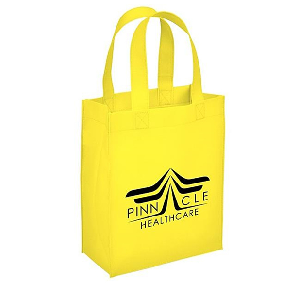 yellow tote bag