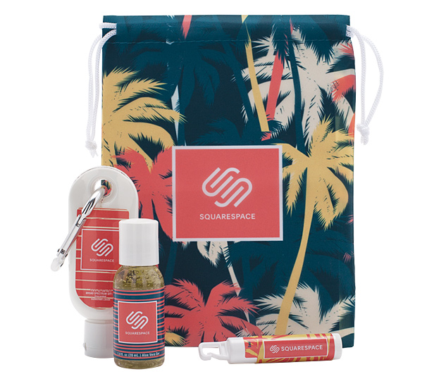 sun kit with drawstring bag