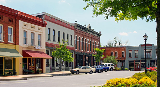 small-town main street