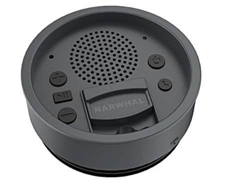 bluetooth tumbler speaker lid